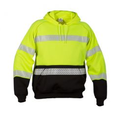 Kishigo Premium Black Series Pull Over Hoodie, Lime, JS142