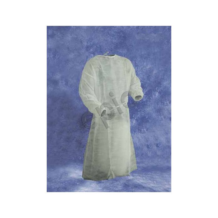 Epic Rover Isolation Epic® Isolation Gown with Elastic Wrists, Yellow, 50/Case