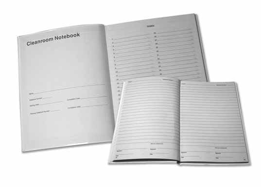 Cleanroom Paper/Notebooks