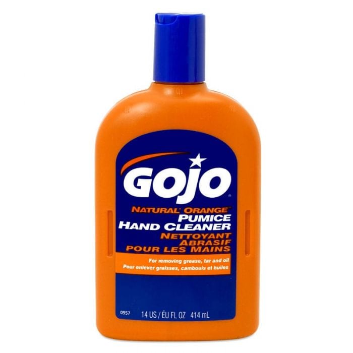 GOJO Natural Orange Pumice Hand Cleaner : 14 Oz.