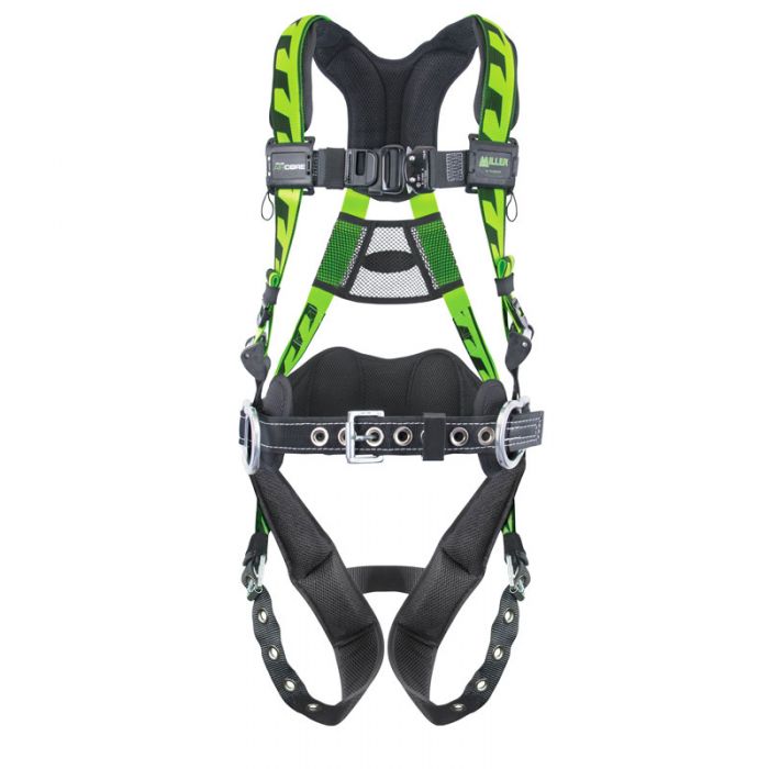X-Large Elk River 68604 Pinnacle Polyester/Nylon Tower 6 D-Ring Harness with Quick-Connect Chest 